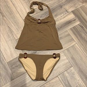 J Crew Tortoise Shell Tankini